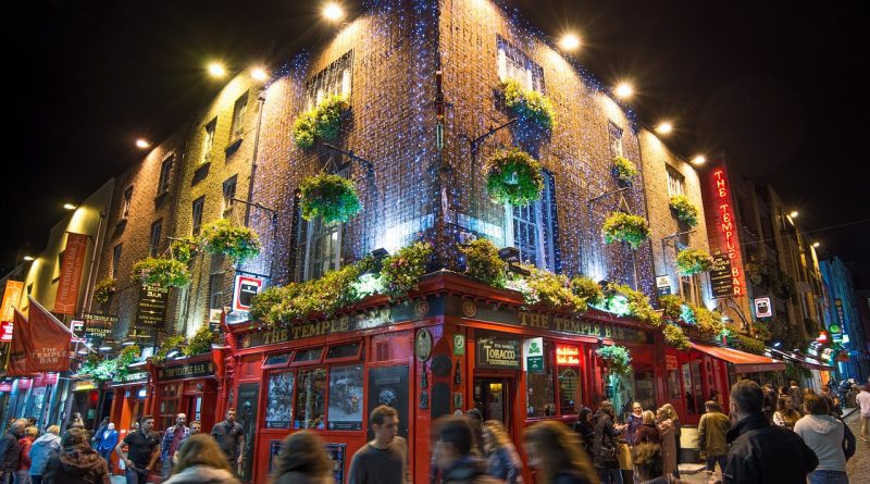 Temple bar em Dublin