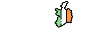 Eu na Irlanda - Logo Branco